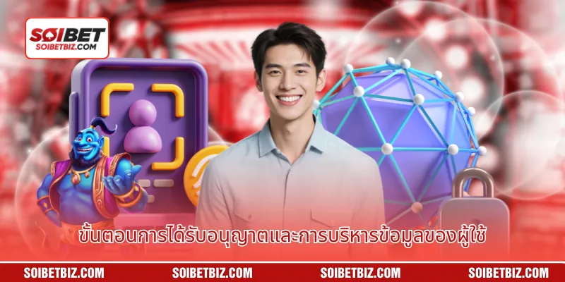 ขั้นตอนการได้รับอนุญาตและการบริหารข้อมูลของผู้ใช้