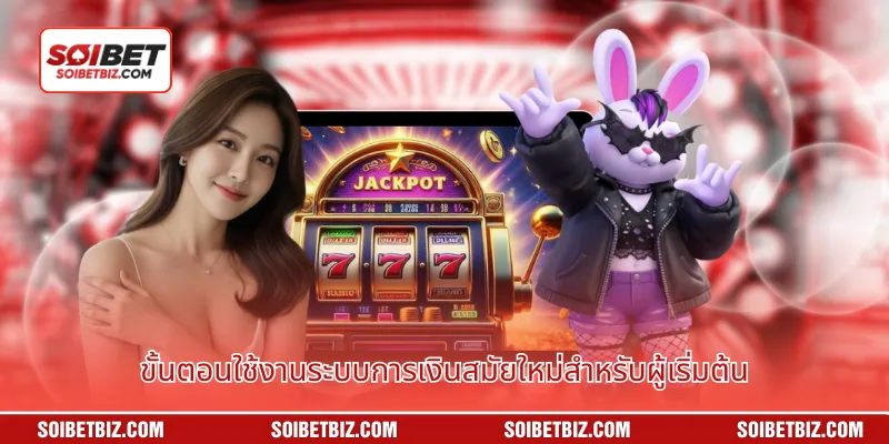 ขั้นตอนใช้งานระบบการเงินสมัยใหม่สำหรับผู้เริ่มต้น